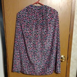 Floral Long Sleeve Women's Top